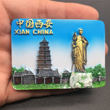 Xian China Fridge Magnet 3D Resin