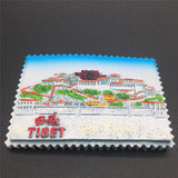 Tibet China Fridge Magnet 3D Resin