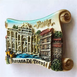 Trevi Fountain Rome Italy Fridge Magnet 3D Resin