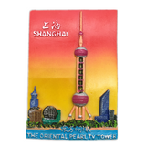 Shanghai China Fridge Magnet 3D Resin