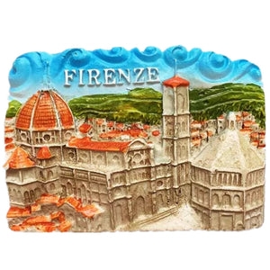 Cathedral Florence Italy Fridge Magnet 3D Resin