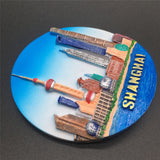 Shanghai China Fridge Magnet 3D Resin