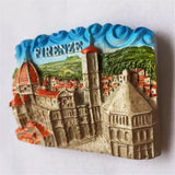 Cathedral Florence Italy Fridge Magnet 3D Resin