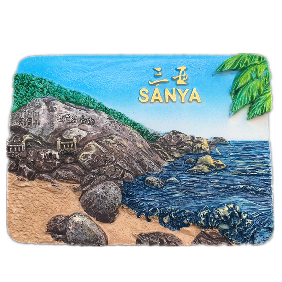 Sanya China Fridge Magnet 3D Resin