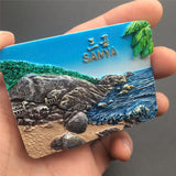 Sanya China Fridge Magnet 3D Resin