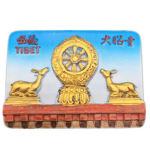 Tibet China Fridge Magnet 3D Resin