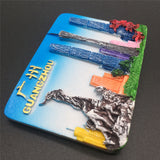 Guangzhou China Fridge Magnet 3D Resin