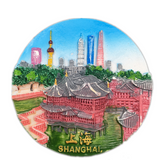 Shanghai China Fridge Magnet 3D Resin