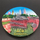 Shanghai China Fridge Magnet 3D Resin