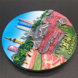 Shanghai China Fridge Magnet 3D Resin