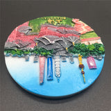 Shanghai China Fridge Magnet 3D Resin