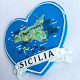 Sicily Italy Fridge Magnet 3D Resin