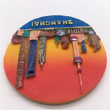 Shanghai China Fridge Magnet 3D Resin