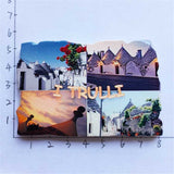 Trulli Italy Fridge Magnet 3D Resin