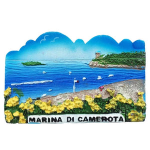 Camerota Italy Fridge Magnet 3D Resin