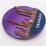 Shanghai China Fridge Magnet 3D Resin