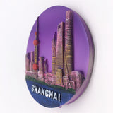 Shanghai China Fridge Magnet 3D Resin