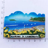 Camerota Italy Fridge Magnet 3D Resin