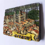 Cefalu Italy Fridge Magnet 3D Resin