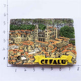 Cefalu Italy Fridge Magnet 3D Resin