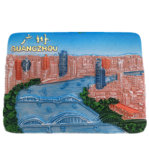 Guangzhou China Fridge Magnet 3D Resin