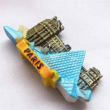 Louvre Museum Paris France Fridge Magnet 3D Resin