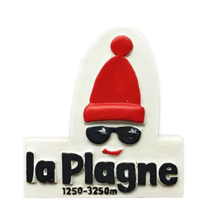 La Plagne France Fridge Magnet 3D Resin