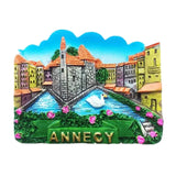 Annecy France Fridge Magnet 3D Resin