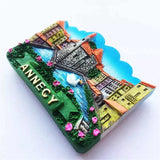 Annecy France Fridge Magnet 3D Resin