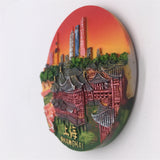 Shanghai China Fridge Magnet 3D Resin