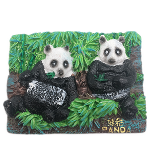 Chengdu Panda China Fridge Magnet 3D Resin