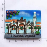 Azores Portugal Fridge Magnet 3D Resin