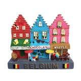 Brussels Bruges Belgium Fridge Magnet 3D Resin