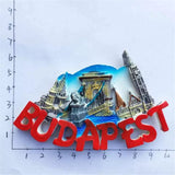 Budapest Hungary Fridge Magnet 3D Resin