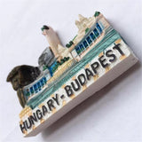 Budapest Hungary Fridge Magnet 3D Resin