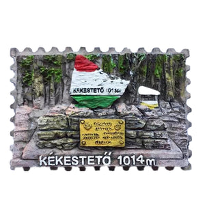 Kekesteto Matura Hungary Fridge Magnet 3D Resin