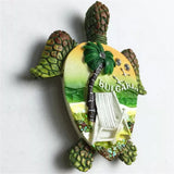 Turtle Bulgaria Fridge Magnet 3D Resin