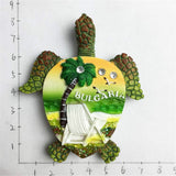 Turtle Bulgaria Fridge Magnet 3D Resin