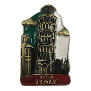 Pisa Italy Fridge Magnet Metal Craft