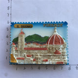 Florence Cathedral Italy Fridge Magnet 3D Resin