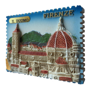 Florence Cathedral Italy Fridge Magnet 3D Resin