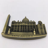 Vatican Rome Italy Fridge Magnet Metal Craft