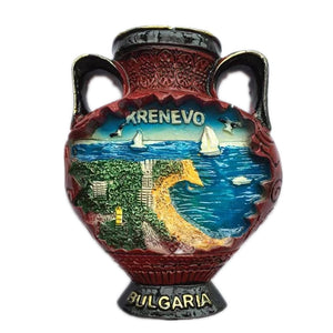 Krenevo Bulgaria Fridge Magnet 3D Resin