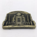 Taj Mahal India Fridge Magnet Metal Craft