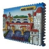 Florence Bridge Italy Fridge Magnet 3D Resin