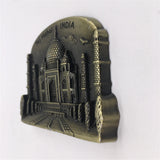 Taj Mahal India Fridge Magnet Metal Craft