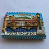 Old Bridge Florence Italy Fridge Magnet 3D Resin