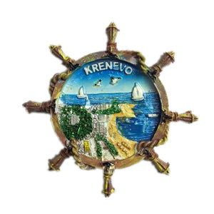 Krenevo Bulgaria Fridge Magnet 3D Resin