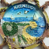 Krenevo Bulgaria Fridge Magnet 3D Resin