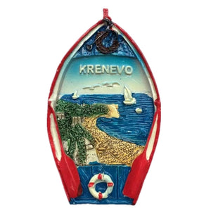 Krenevo Bulgaria Fridge Magnet 3D Resin